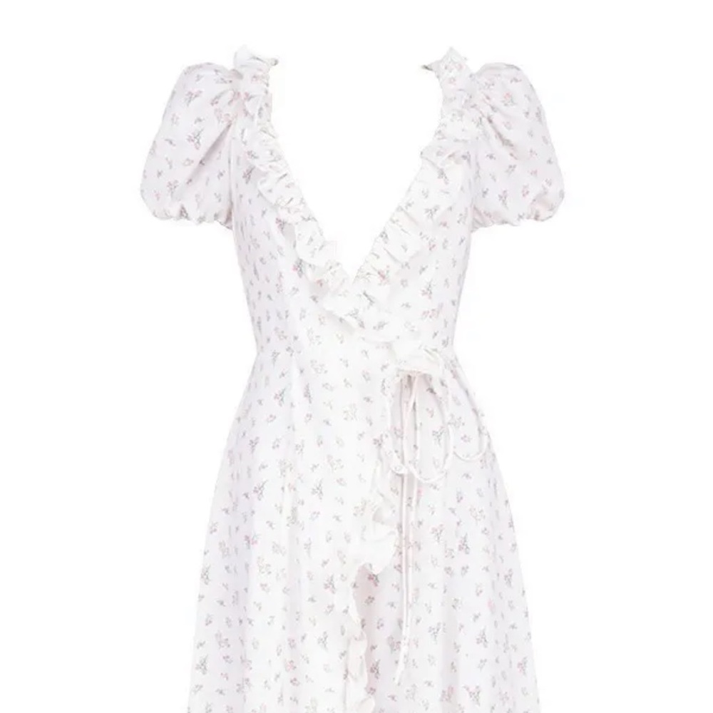 House of Cb lina floral wrap dress - Picture 2 of 5